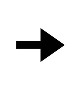 Arrow icon symbol vector. Arrow icon sign Stock Illustration