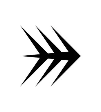 Arrow icon symbol vector. Arrow icon sign Stock Illustration