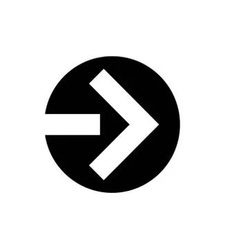 Arrow icon symbol vector. Arrow icon sign Stock Illustration