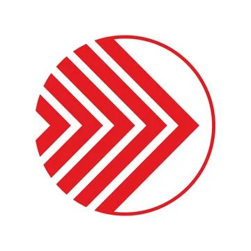 Arrow Icon in trendy flat style. Arrow symbol for your web site design, logo, Stock Illustration