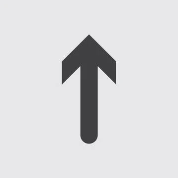 Arrow icon, Vector Arrow icon eps10. Stock Illustration