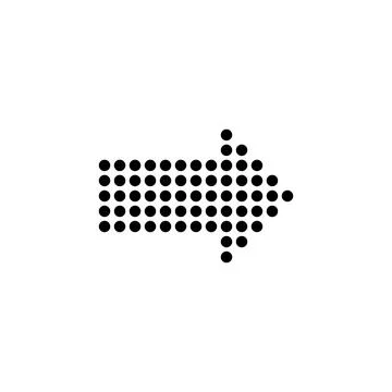 Arrow icon vector. Arrow symbol. Arrow sign for your web design. Stock Illustration
