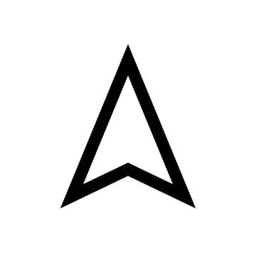 Arrow icon vector direction pointer symbols Stock Illustration