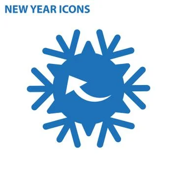 Arrow Icon Vector flat design style Stock Illustration