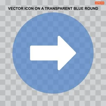 Arrow Icon Vector flat design style Stock Illustration