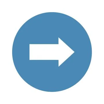 Arrow Icon Vector flat design style Stock Illustration