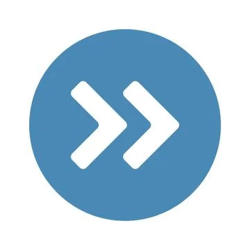 Arrow Icon Vector flat design style Stock Illustration