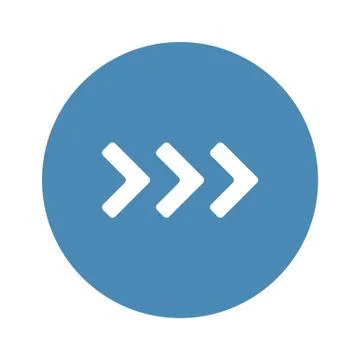 Arrow Icon Vector flat design style Stock Illustration