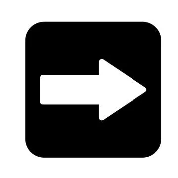 Arrow Icon Vector flat design style - Vector Stock Illustration