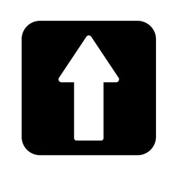 Arrow Icon Vector flat design style - Vector Stock Illustration