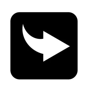 Arrow Icon Vector flat design style - Vector Stock Illustration