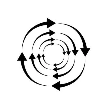 Arrow icon vector Stock Illustration