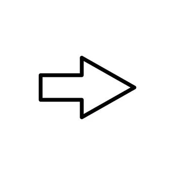 Arrow icon vector illustration. Arrow sign and symbol for web design. Stock Illustration