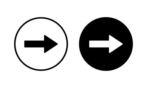 Arrow icon vector illustration. Arrow sign and symbol for web design. Stock Illustration