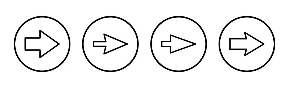 Arrow icon vector illustration. Arrow sign and symbol for web design. Stock Illustration