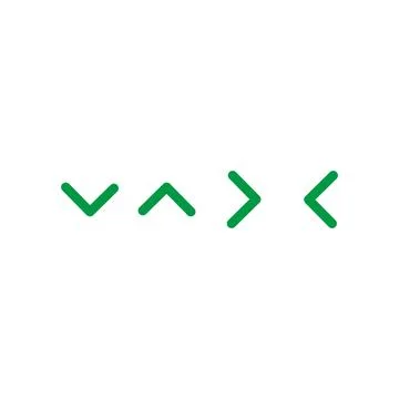 Arrow icon. Vector illustration. Flat design style eps 10. Stock Illustration
