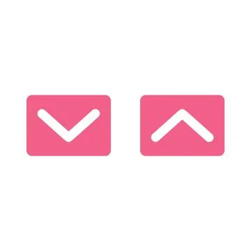 Arrow icon. Vector illustration. Flat design style eps 10. Stock Illustration