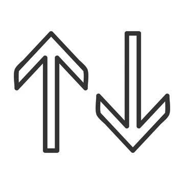 Arrow icon vector illustration Stock Illustration