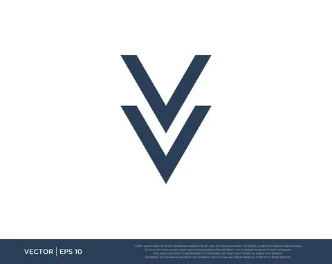 Arrow Icon Vector Template Symbol Design Editable Resizable EPS 10 Stock Illustration