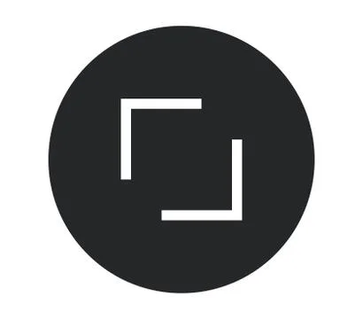 Arrow icon on white background Stock Illustration