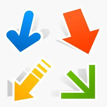 Arrow an icon2 Stock Photos