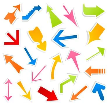 Arrow icon4 Foto stock