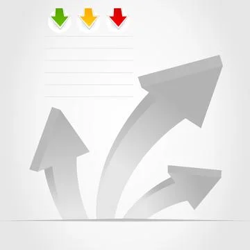 Arrow an icon5 Foto stock