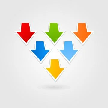 Arrow an icon7 Stock Photos