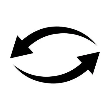 Arrow icons black collection. flat style arrow icon Stock Illustration