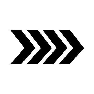 Arrow icons black collection. flat style arrow icon Stock Illustration