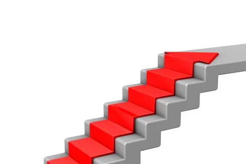 Up arrow Illustrazione stock
