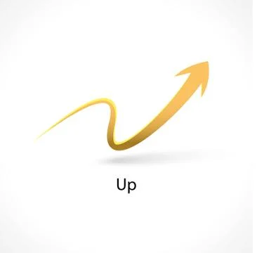 Up arrow Stock Illustration