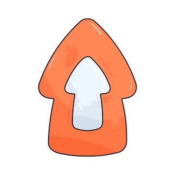 Arrow up Stock Illustration