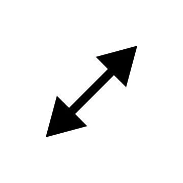 Arrow, increase, down icon. Element of direction icon. Signs and symbols coll Stock Illustration