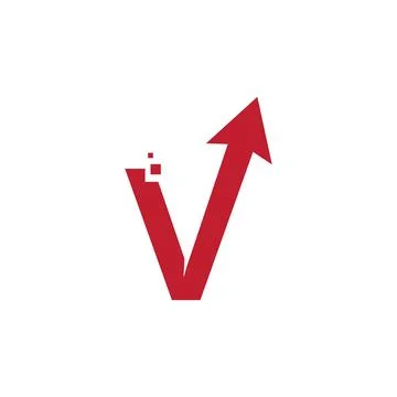 Arrow initial letter design Stock-Illustration