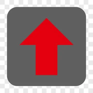Arrow Up Interface Toolbar Button Stock Illustration