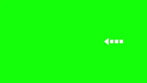 Arrow Isolated Green Screen Stock Footage Video stock 343929090