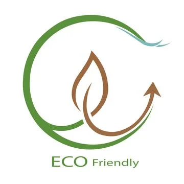 Arrow leave tree ECO friendly  logo-005 Stock Illustration