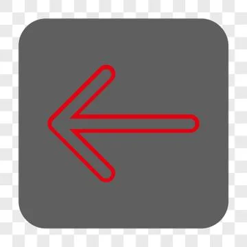 Arrow Left Interface Toolbar Button 스톡 일러스트