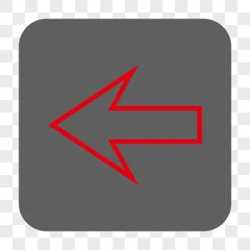 Arrow Left Interface Toolbar Button 스톡 일러스트
