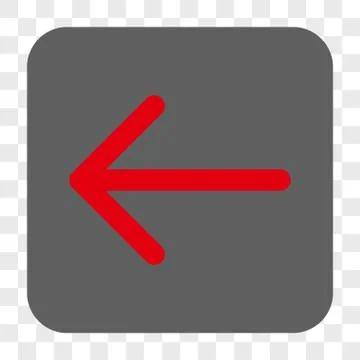 Arrow Left Interface Toolbar Button 스톡 일러스트