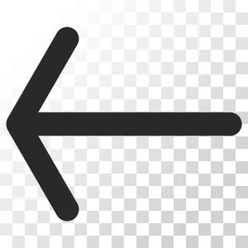 Arrow Left Vector Icon Stock Illustration