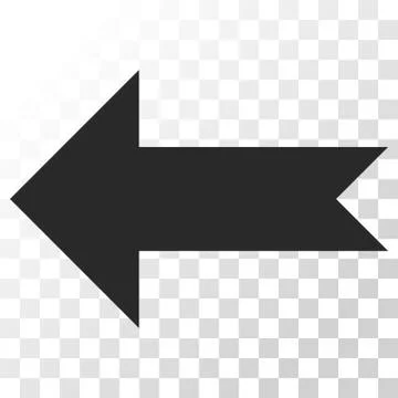 Arrow Left Vector Icon Stock Illustration