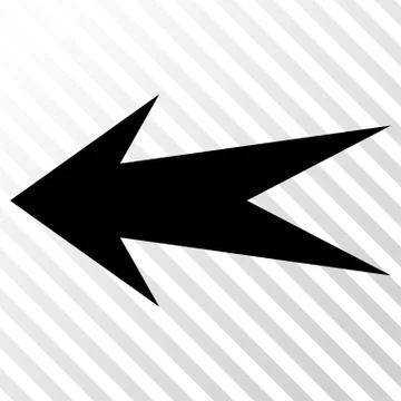 Arrow Left Vector Icon Stock Illustration