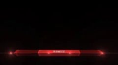 Arrow Light Lower Third Stock After Effects