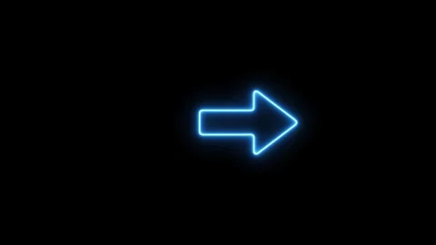Arrow light notification light animated turn signal arrow flashing green al.. Stock Footage 304190005