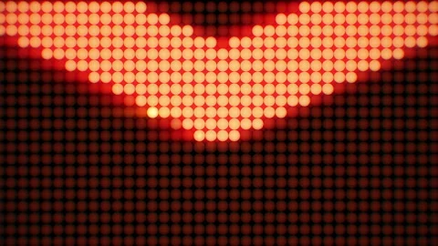 Arrow Light Wall Background Loop Видео 285531736