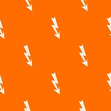 Arrow lightning pattern seamless Illustrazione stock