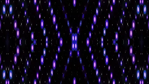 Arrow Lights Abstract Widescreen Stage Background Blue Stock Footage 201312530