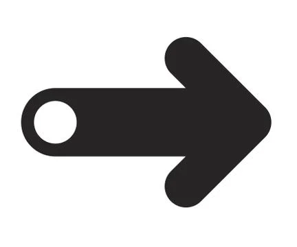 Arrow Line Icons Set Stock Illustration